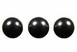 1.5" Polished Shungite Spheres - Photo 3